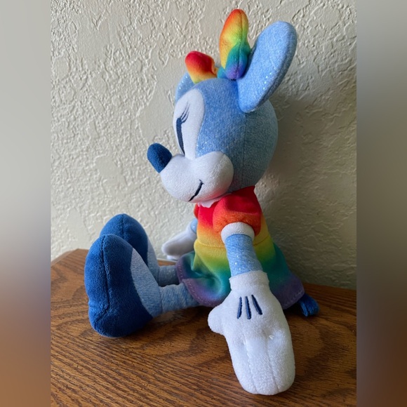 Disney Rainbow Collection Minnie Mouse Plush Doll - Picture 4 of 6